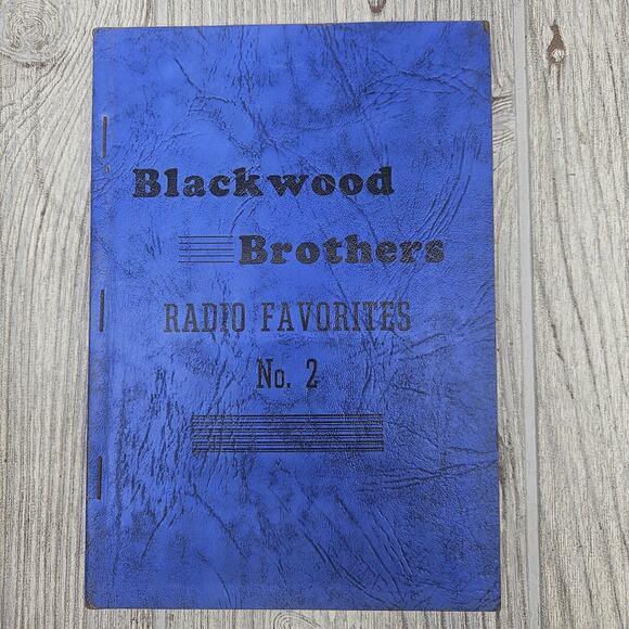 Other - Vintage Blackwood Brothers Radio Favorites No. 2 Gospel Songbook Quartet Iowa